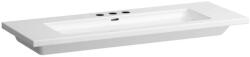 Laufen Living - Mosdókagyló bútorhoz, 1300x480 mm, 3 lyukkal a csaptelephez, fehér színű H8164360001081 (H8164360001081)