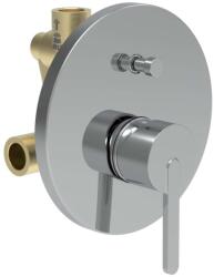 Laufen Lua - Süllyesztett keverő 2 készülékhez, testtel, krómozott H3210860048001 (H3210860048001)