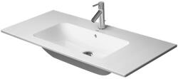 Duravit ME by Starck - Bútor mosdókagyló 1030x490 mm, csapfurat nélkül, WonderGliss-szel, alpesi fehér színben 23361000601 (23361000601)