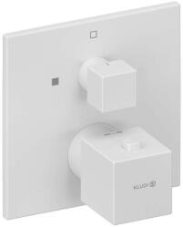 Kludi Decus - Rejtett termosztatikus zuhanycsaptelep, matt fehér 548855375 (548855375)