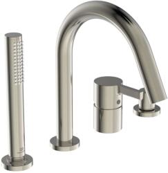 Ideal Standard Joy - Kádperemes csaptelep, 4 lyukú beépítés, Silver Storm BC789GN (BC789GN)