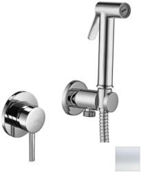 PAFFONI Bidet Kit - Falra szerelhető bidé keverő zuhanyzóval és testtel, matt fehér színben KITDUP110BO (KITDUP110BO)