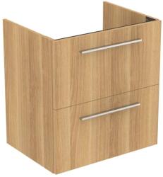Ideal Standard i. Life A - Szekrény a mosdókagyló alatt, 600x440x630 mm, 2 fiókos, tölgyfa T5255NX (T5255NX)