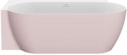 RAVAK Freedom Corner II Tec - Fürdőkád 175x86 cm, bal, Alabaster Pink/fehér CC91600000 (CC91600000)
