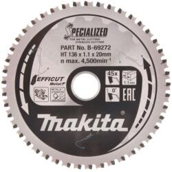 Makita Tartozékok - Fűrészlap fémhez, 136x20 mm, 45 fog B-69272 (B-69272)