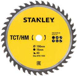 STANLEY Tartozékok - Fűrészlap fához 190x16 mm, 40 fog STA13145-XJ (STA13145-XJ)