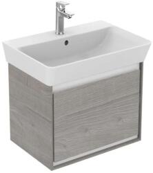 Ideal Standard Connect Air - Mosdókagyló alatti szekrény Cube 550 mm, 480x409x400 mm, dekor szürke tölgy/fehér matt E0844PS (E0844PS)
