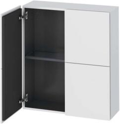 Duravit L-Cube - Szekrény 800x700x243 mm, 2 ajtó, fehér matt LC116701818 (LC116701818)