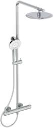 Ideal Standard CeraTherm - Zuhanyszett termosztáttal, 250 mm átmérőjű, 3 fúvókával, krómozott A7704AA (A7704AA)