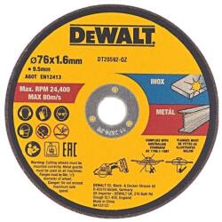 DEWALT Tartozékok - Vágótárcsa készlet fémhez 75x9, 5 mm, 3 db DT20592 (DT20592)