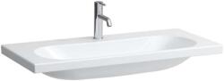 Laufen Lua - Bútor mosdókagyló 100x46 cm, túlfolyó nélkül, csaptelep lyukkal, LCC, fehér H8160894001561 (H8160894001561)