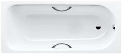 Kaldewei Advantage - Téglalap alakú kád Saniform Plus Star 345, 1600 x 750 mm, lyukakkal a kapaszkodókhoz, fehér - kád, csúszásgátló, Perl-Effect, lyukak a kapaszkodókhoz 134530003001 (134530003001)