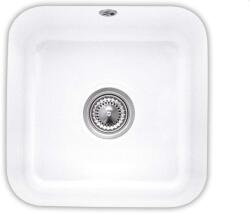 Villeroy & Boch Mosogatók - Kerámia mosogató 445x445 mm lefolyóval, CeramicPlus, alpesi fehér 670301R1 (670301R1)