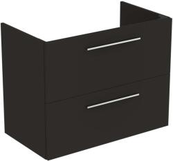 Ideal Standard i. Life A - Szekrény a mosdókagyló alatt, 800x440x630 mm, 2 fiókos, szögletes matt szürke színben T5256NV (T5256NV)