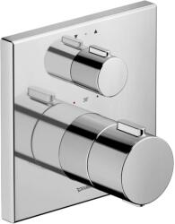 Duravit - Termosztatikus csaptelep falsík alatti beépítéshez, 2 készülékhez, króm TH4200013010 (TH4200013010)