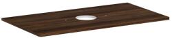 Hansgrohe Xelu Q - Mosdópult 98x55 cm, középen kivágás, sötét dió 54114630 (54114630)