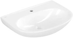 Villeroy & Boch O. novo - Mosdókagyló 65x48 cm, túlfolyó nélkül, csaptelep lyukkal, alpesi fehér 4A406601 (4A406601)