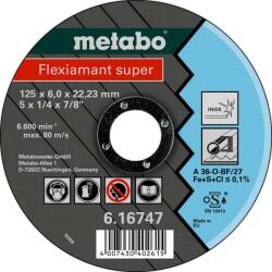 Metabo Tartozékok - Csiszolókorong rozsdamentes acélhoz 125x22, 23 mm 616747000 (616747000)