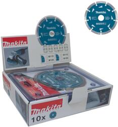 Makita Tartozékok - Gyémánt vágótárcsa készlet betonhoz 125x22, 2 mm, 10 db D-41595-10 (D-41595-10)