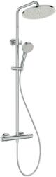 Ideal Standard Ceratherm T25 - Zuhanyszett termosztáttal, átmérő 26 cm, 2 vízsugár, króm A8495AA (A8495AA)