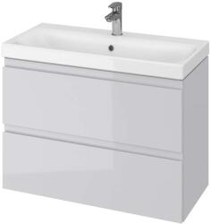 Cersanit Moduo - Mosdószekrény, 57x80x38cm, 2 fiókos, szürke S590-001-DSM (S590-001-DSM)