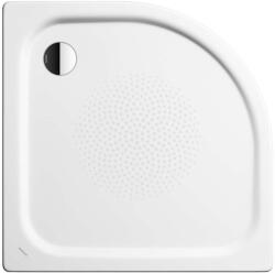 KALDEWEI Advantage - Negyedkörös aszimmetrikus zuhanytálca Zirkon 502-2, 750 x 900 mm, fehér - zuhanytálca, csúszásgátló, polisztirol alátámasztás 455635000001 (455635000001)
