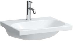 Laufen Lua - Bútor mosdókagyló 55x46 cm, túlfolyó nélkül, csaptelep lyukkal, LCC, fehér H8160824001561 (H8160824001561)