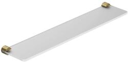 Kludi Vela R - Polc, hossza 60 cm, üveg/csiszolt arany 58973N0 (58973N0)