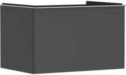 Hansgrohe Xelu Q - Mosdószekrény, 50x78x55 cm, 1 fiókos, matt szürke/króm 54055000 (54055000)