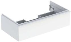 Geberit iCon - Mosdószekrény, 89x25x48 cm, 1 fiókos, fényes fehér 502.312. 01.1 (502.312.01.1)