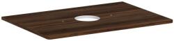 Hansgrohe Xelu Q - Mosdópult 78x55 cm, középen kivágás, sötét dió 54113630 (54113630)