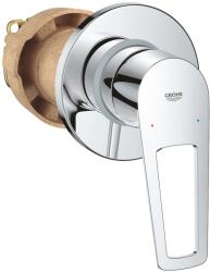 GROHE BauLoop - Zuhanykeverő rejtett beépítéshez, testtel, krómozott 29042001 (29042001)