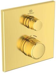Ideal Standard CeraTherm Navigo - Termosztatikus rejtett zuhanykeverő, Brushed Gold A7301A2 (A7301A2)