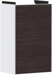 Hansgrohe Xevolos E - Mosdószekrény 58x34x25 cm, 1 ajtós, jobb oldali zsanérok, matt fehér/sötét tölgy 54169730 (54169730)