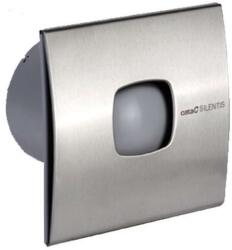 SAPHO Cata Silentis - Fürdőszobai ventilátor 10 INOX T axiális, időzítővel, 15 W, 100 mm, rozsdamentes acél 01071300 (01071300)