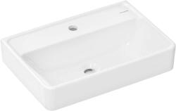 Hansgrohe Xanuia Q - Mosdókagyló 55x37 cm, túlfolyó nélkül, csapnyílással, SmartClean, fehér 61122450 (61122450)