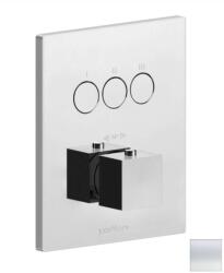 PAFFONI Compact Box - Termosztatikus keverő 3 készülékhez, süllyesztett, matt fehér színű CPT519BO (CPT519BO)