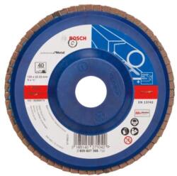 Bosch Tartozékok - Lamellás csiszolótárcsa acélhoz, P40, átmérő 125 mm 2608607365 (2608607365)