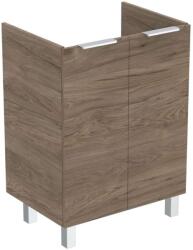 Ideal Standard Eurovit+ - Mosdószekrény, 84x60x44 cm, 2 ajtó, L/P zsanérok, diófa R0258Y9 (R0258Y9)