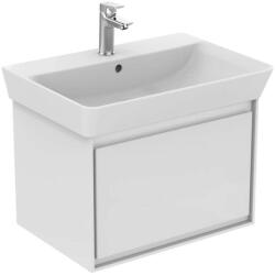 Ideal Standard Connect Air - Mosdószekrény Cube 650 mm, 580x409x400 mm, fényes fehér/fehér matt E0847B2 (E0847B2)