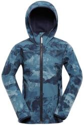 Alpine Pro Gyerek Softshell Kabát Alpine Pro Hooro Kék 116-122 kék