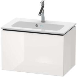 Duravit L-Cube - Mosdószekrény Compact, 400x620x391 mm, 1 fiókos, fényes fehér LC615602222 (LC615602222)