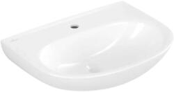 Villeroy & Boch O. novo - Mosdókagyló 60x46 cm, túlfolyó nélkül, csaptelep lyukkal, alpesi fehér 4A406101 (4A406101)