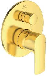 Ideal Standard Connect Air - Fürdőszobai keverő 2 készülékhez, Brushed Gold A7035A2 (A7035A2)
