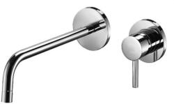 PAFFONI Stick - Mosdókagyló-keverő rejtett beépítéshez, 2 lyukú beépítés, króm SK105CR70 (SK105CR70)