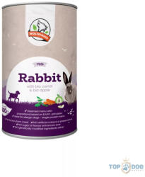 Farkaskonyha NYÚL párolt menü kutyáknak 400g - topdogmarket