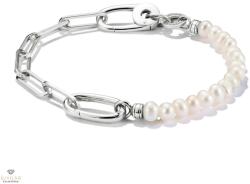 Thomas Sabo Charm Club Connect gyöngy karkötő 17 cm - C1209-082-14-L17
