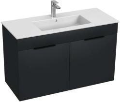 Jika Cube - Szekrény mosdókagylóval 100x43x61 cm, matt antracit H4536511763521 (H4536511763521)