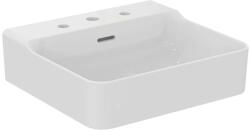 Ideal Standard Conca Ceram - Mosdókagyló pultra 500x450 mm, túlfolyóval, 3 lyuk a keverőhöz, fehér színű T381301 (T381301)