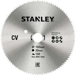 STANLEY Tartozékok - Fűrészlap fához 160x20 mm, 100 fog STA10165-XJ (STA10165-XJ)
